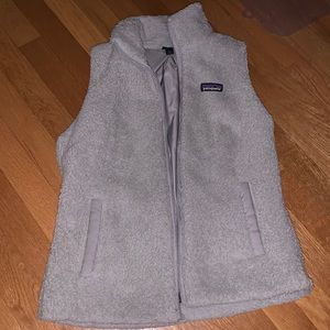 Furry Patagonia vest